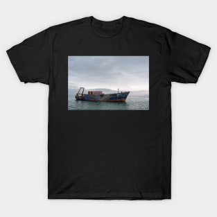 Boat on the Bay. T-Shirt